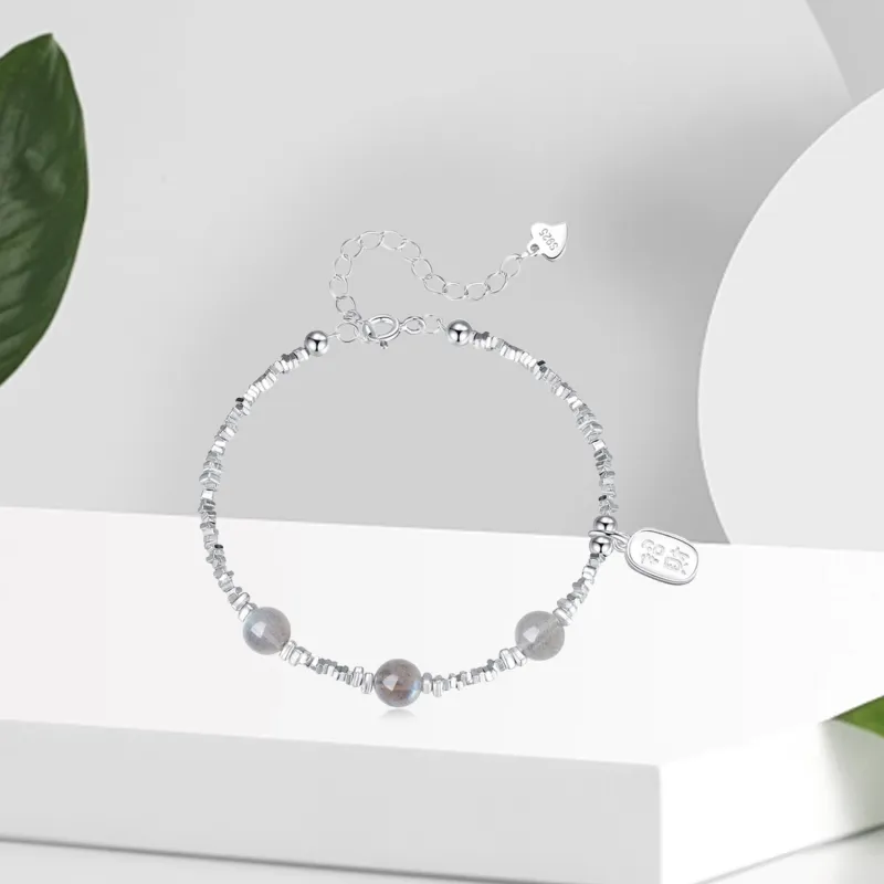 OSSINMI S925 Silver Bracelets Women's-2
