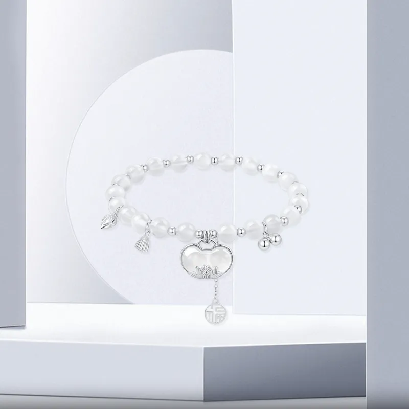 OSSINMI Chalcedony Jade Bracelets Women's-4