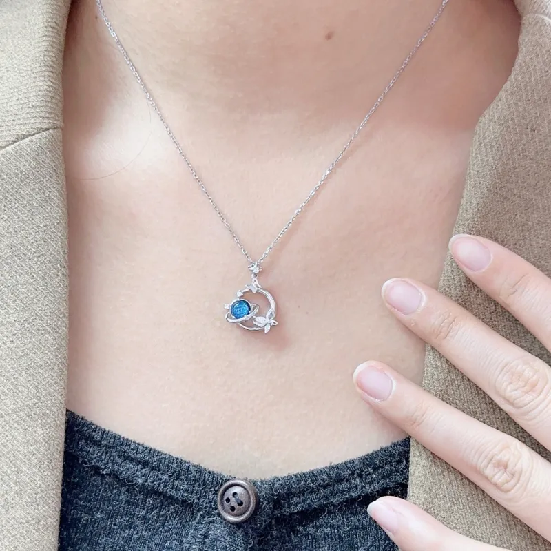 OSSINMI S925 Silver Necklaces Women's-6