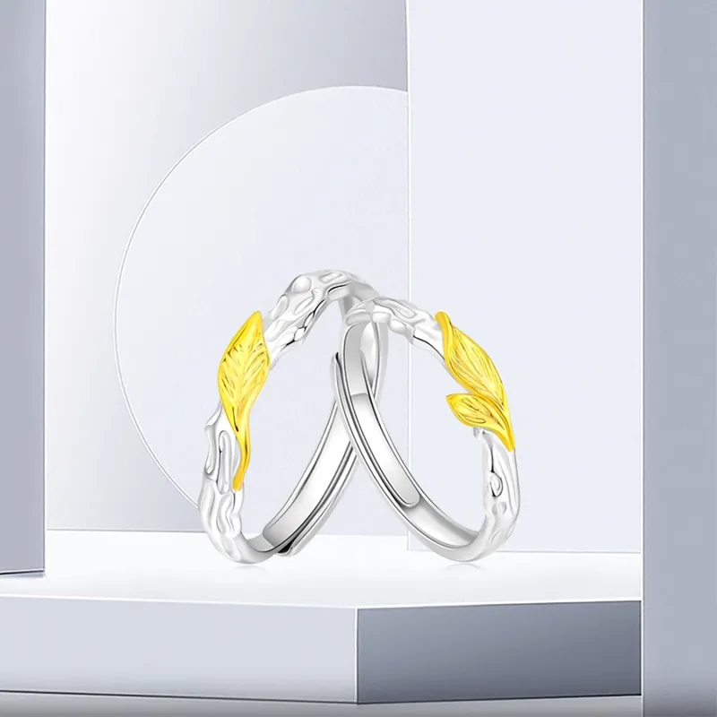 OSSINMI S 999 Fine Silver Rings Unisex-1