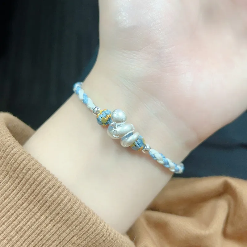 OSSINMI S 999 Fine Silver Bracelets Unisex-1