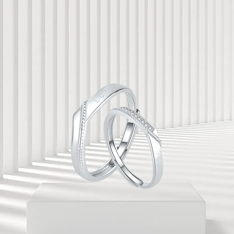 OSSINMI 925 Sterling Silver Rings Unisex-4