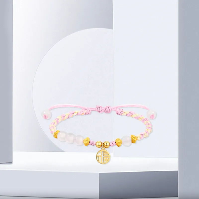 OSSINMI Alloy Rope Bracelets Unisex-4