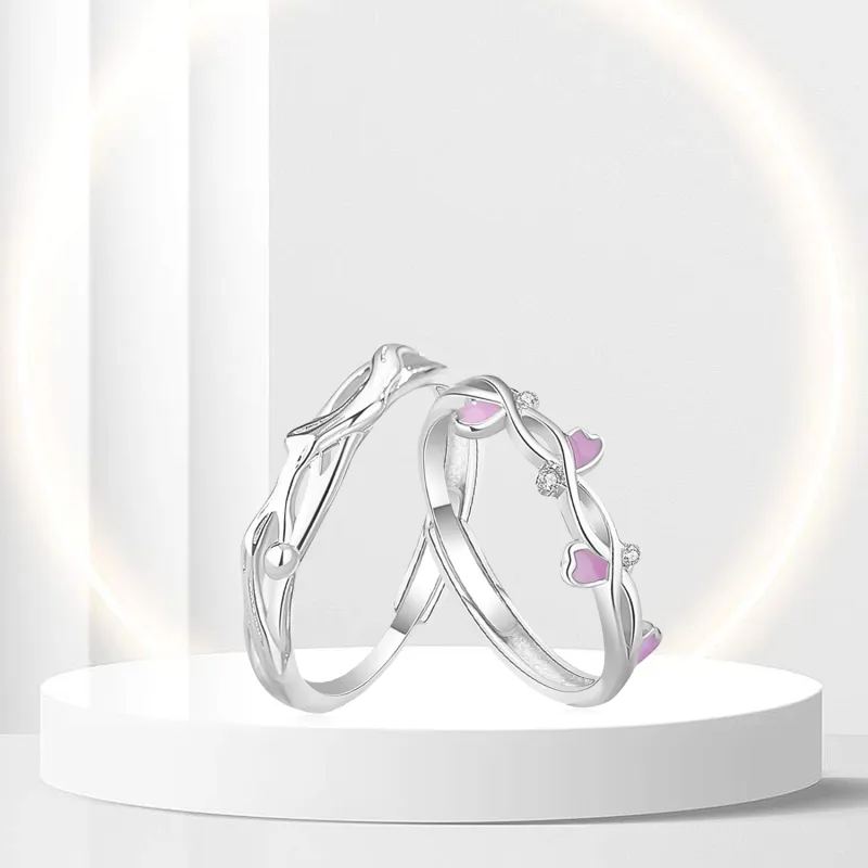 OSSINMI S925 Silver Rings Unisex-3
