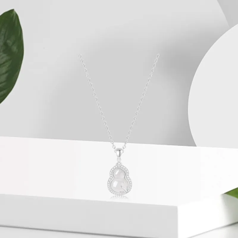 OSSINMI Chalcedony Necklaces Women's-2