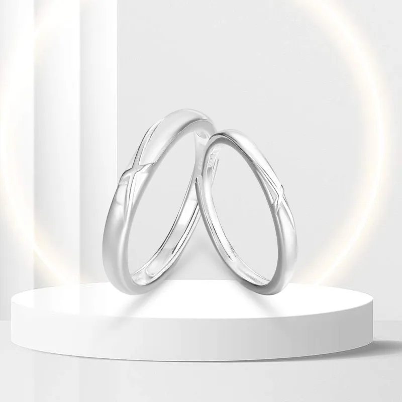 OSSINMI S 999 Fine Silver Rings Unisex-2