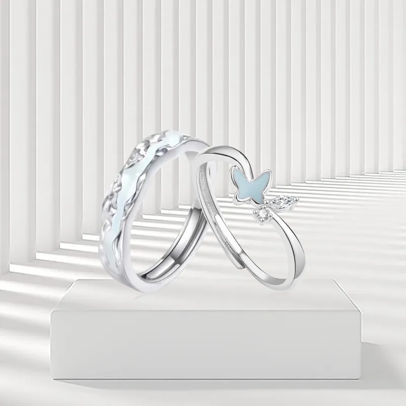 OSSINMI S925 Silver Rings Unisex-2