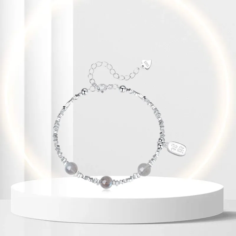 OSSINMI S925 Silver Bracelets Women's-1