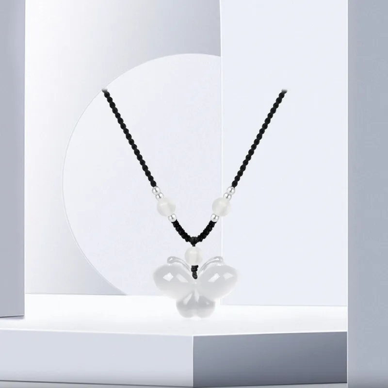 OSSINMI Chalcedony Necklaces Women's-7