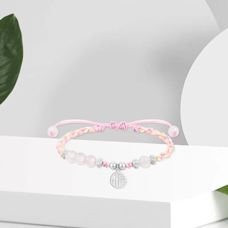 OSSINMI Alloy Rope Bracelets Unisex-2