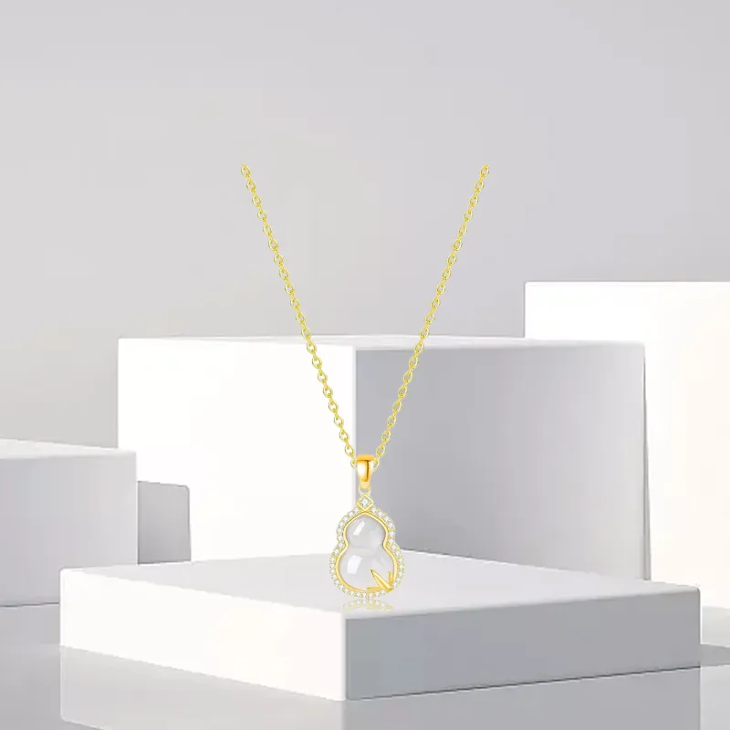 OSSINMI Chalcedony Necklaces Women's-9