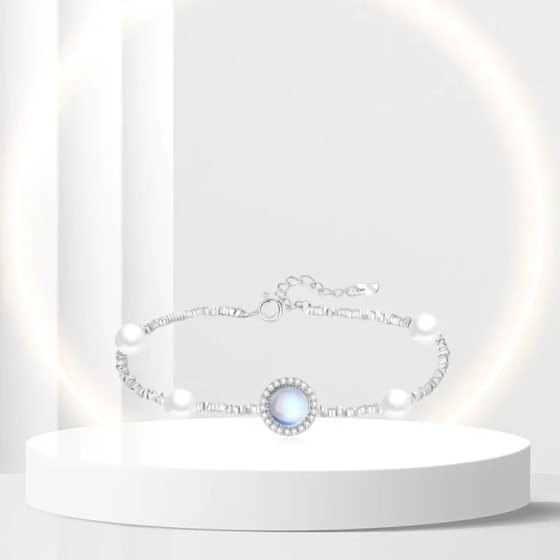 OSSINMI S925 Silver Bracelets Women's-1