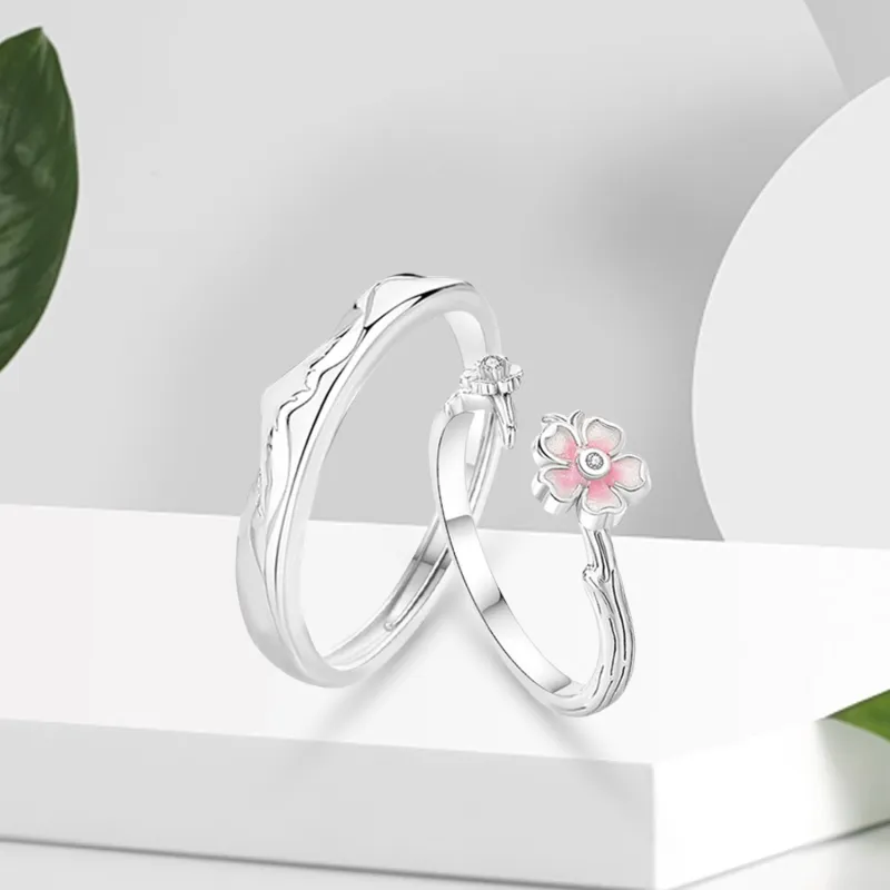 OSSINMI 999 Fine Silver Rings Unisex-3