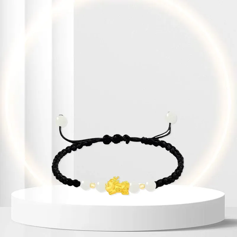 OSSINMI Alloy Rope Bracelets Unisex-1