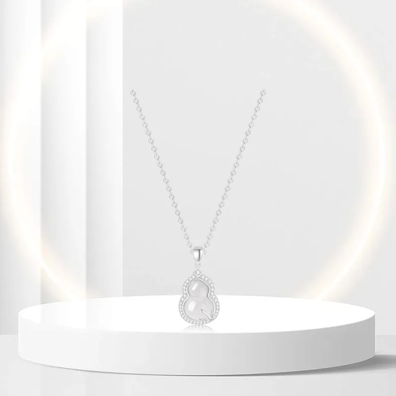 OSSINMI Chalcedony Necklaces Women's-1