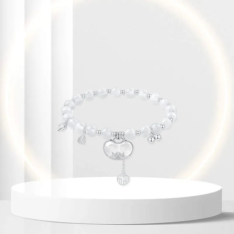 OSSINMI Chalcedony Jade Bracelets Women's-1