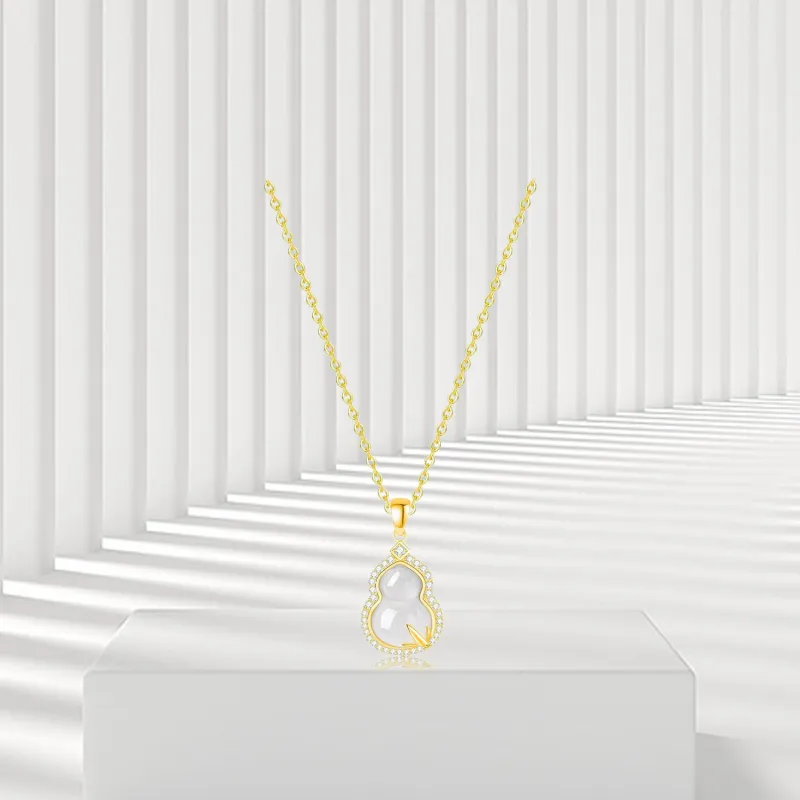 OSSINMI Chalcedony Necklaces Women's-7