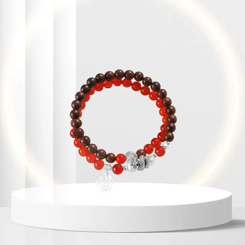 OSSINMI Agate Jade Bracelets Unisex-3