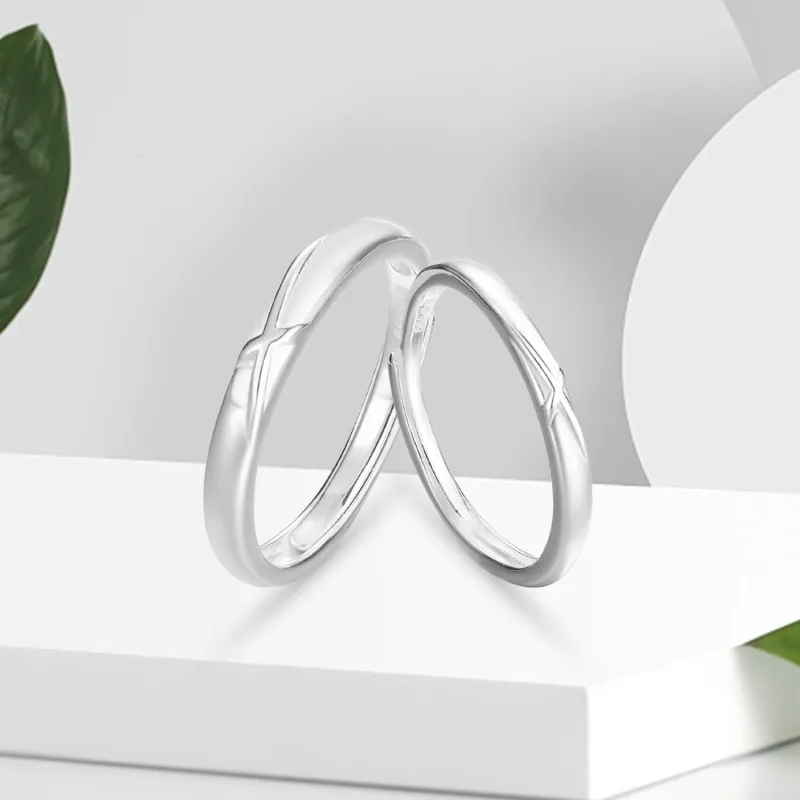 OSSINMI S 999 Fine Silver Rings Unisex-1