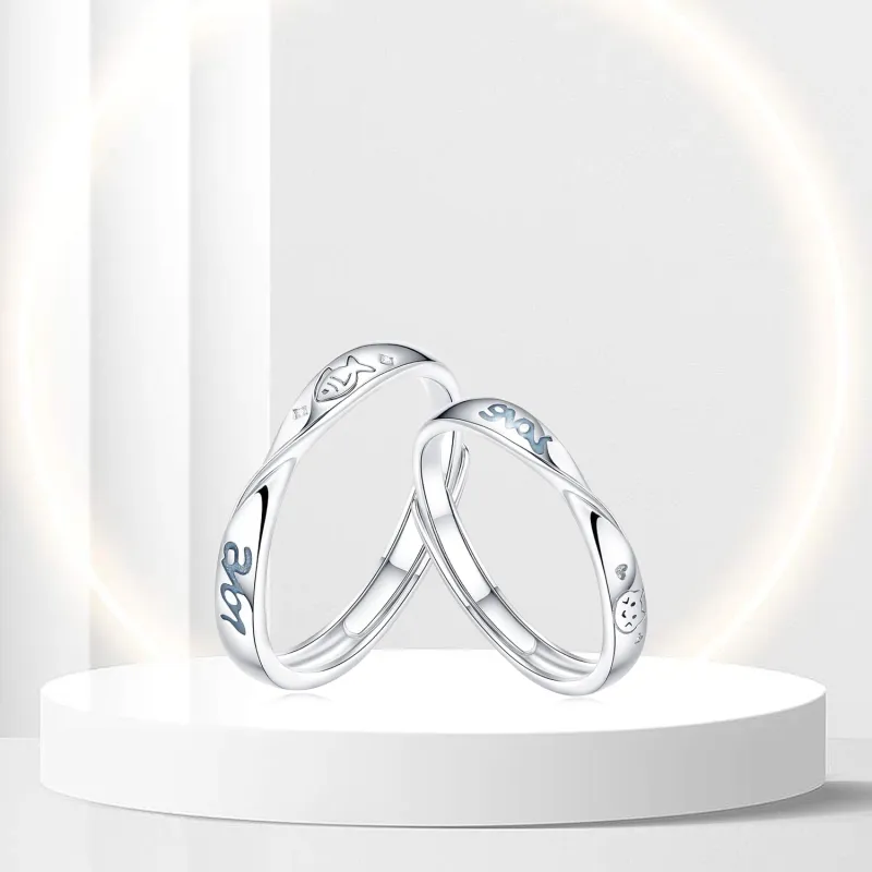 OSSINMI S925 Silver Rings Unisex-2