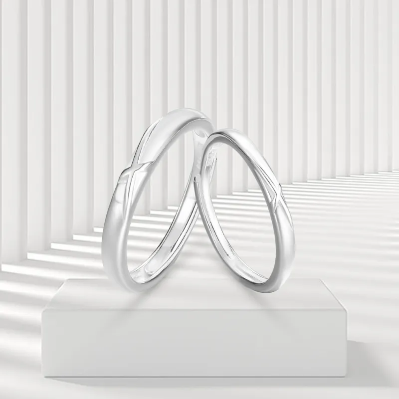 OSSINMI S 999 Fine Silver Rings Unisex-3