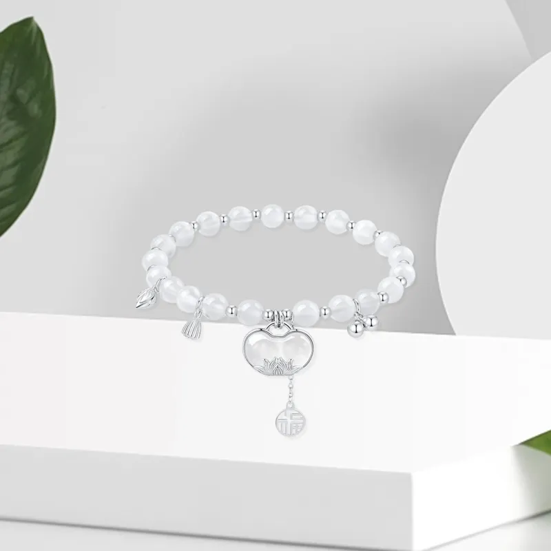 OSSINMI Chalcedony Jade Bracelets Women's-2