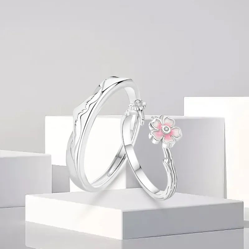 OSSINMI 999 Fine Silver Rings Unisex-2