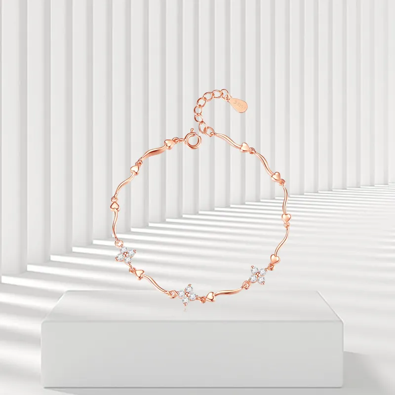 OSSINMI S925 Silver Bracelets Women's-11