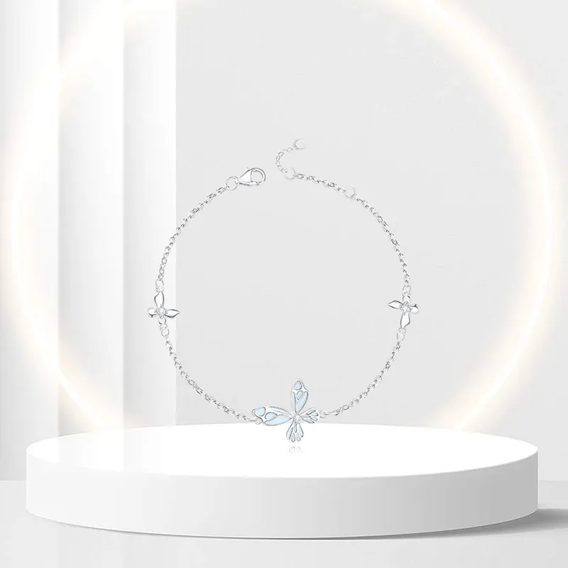OSSINMI S925 Silver Bracelets Women's-2