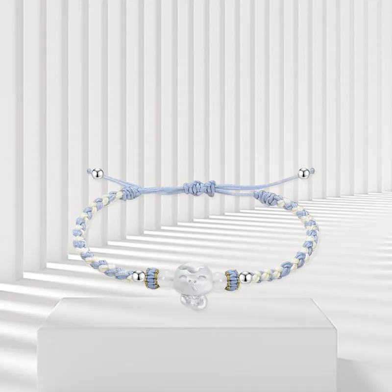 OSSINMI Alloy Rope Bracelets Unisex-12