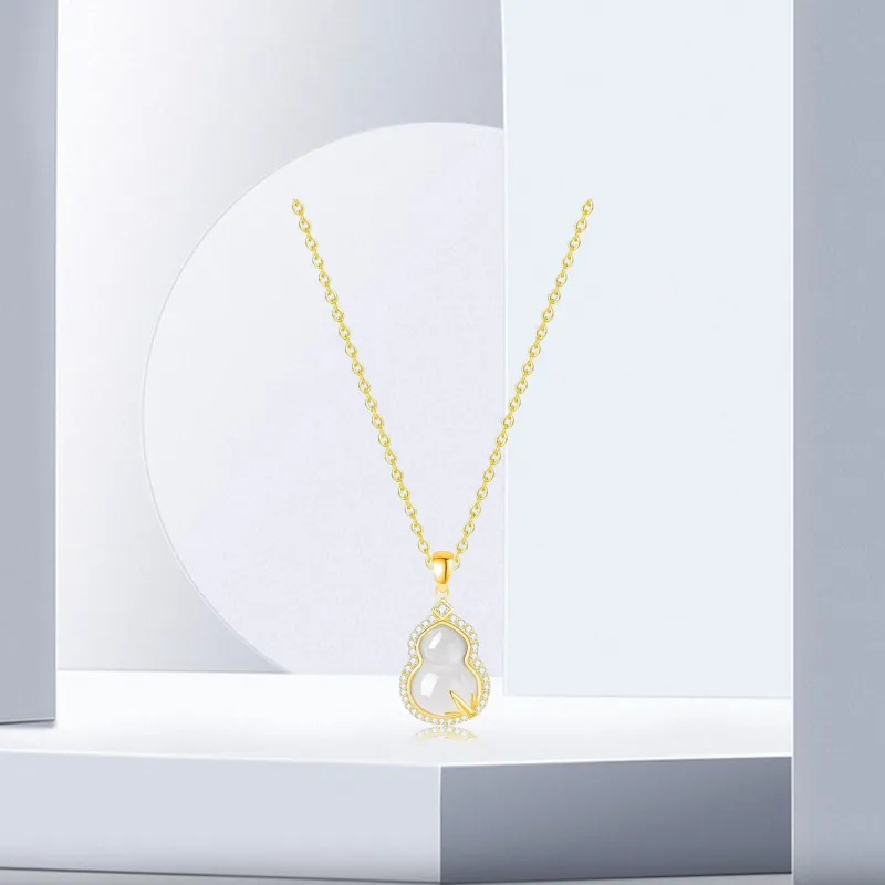 OSSINMI Chalcedony Necklaces Women's-8