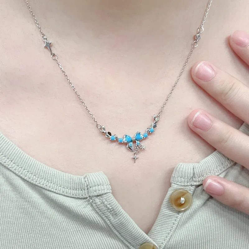 OSSINMI S 999 Fine Silver Necklaces Women's-3