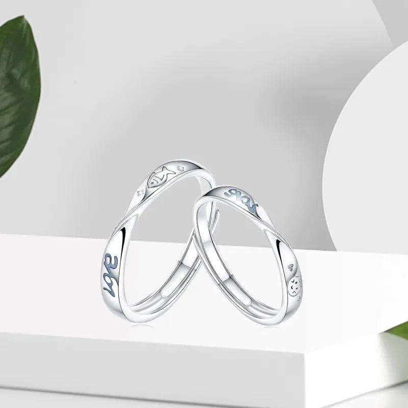 OSSINMI S925 Silver Rings Unisex-1