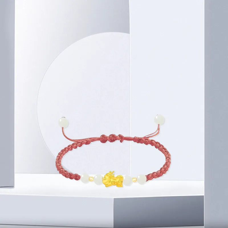 OSSINMI Alloy Rope Bracelets Unisex-8