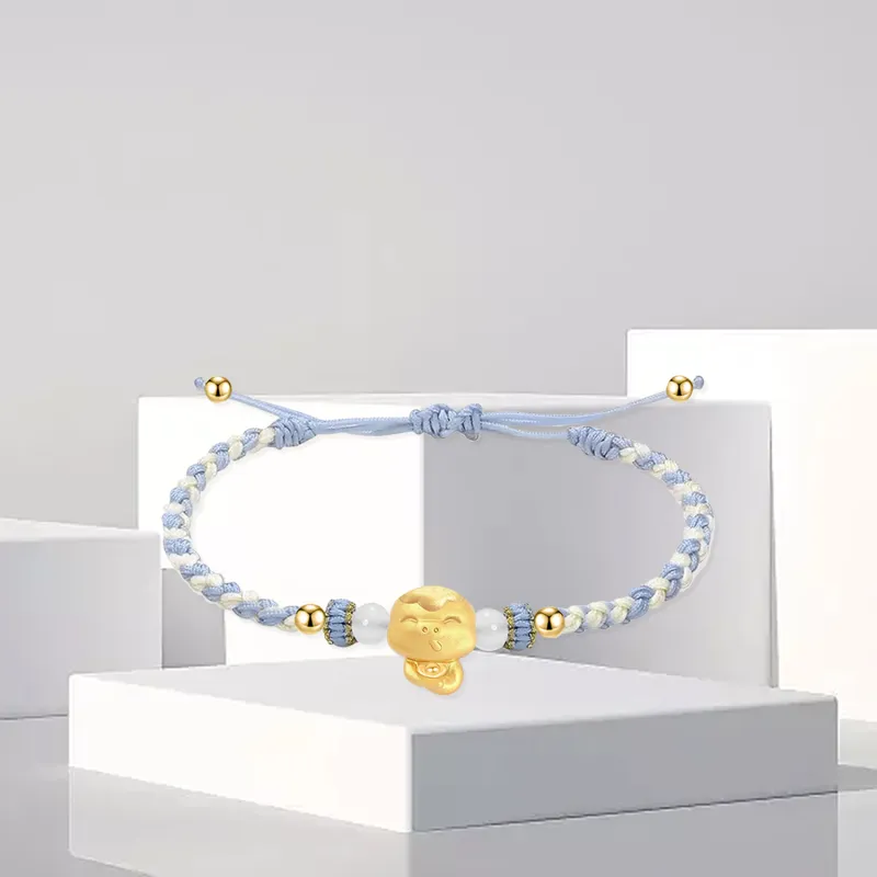 OSSINMI Alloy Rope Bracelets Unisex-1