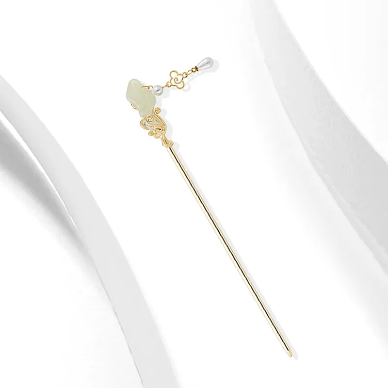 Muyan Auspicious Clouds Ruyi Hairpin Women's-1