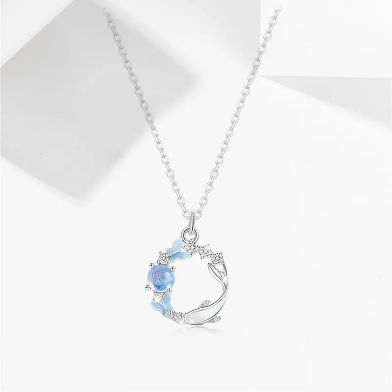 GIFU Colored Glaze Necklaces Women's-2