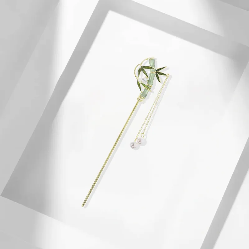Muyan Cut Out Bamboo Hairpin Women's-2