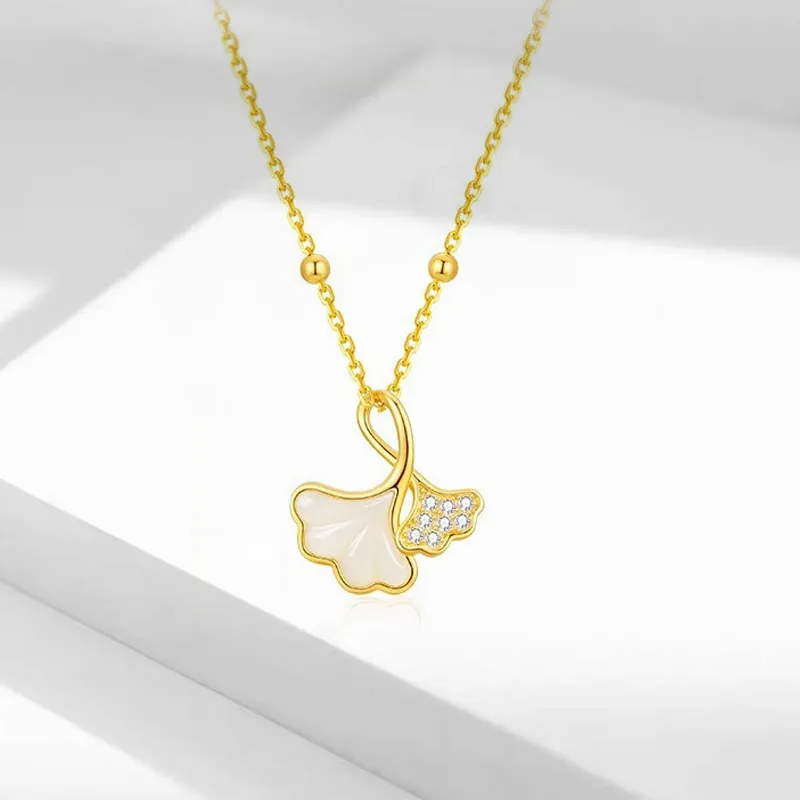 GIFU Serpentine Jade Necklaces Women's-2