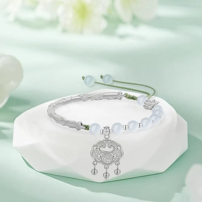 GIFU Glass Cat Eye Bangles Women's-3