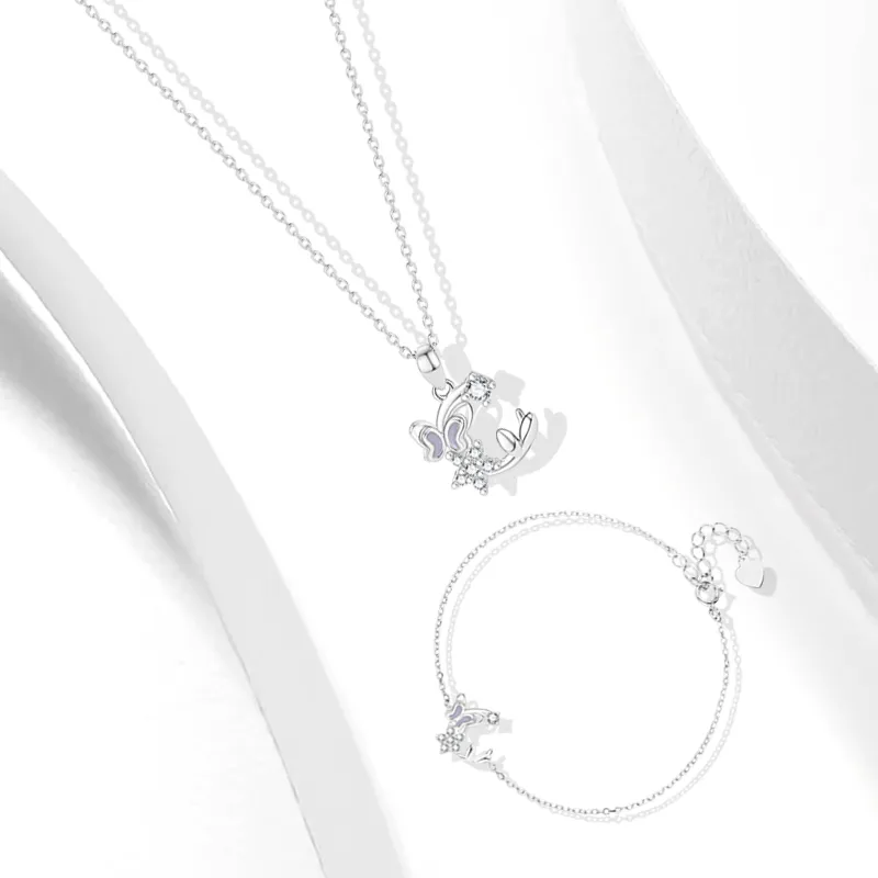 Muyan Alloy Butterfly Combo Set Women's-1