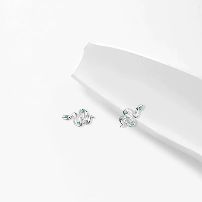 Muyan S999 Fine Silver Stud Earrings Women's-1