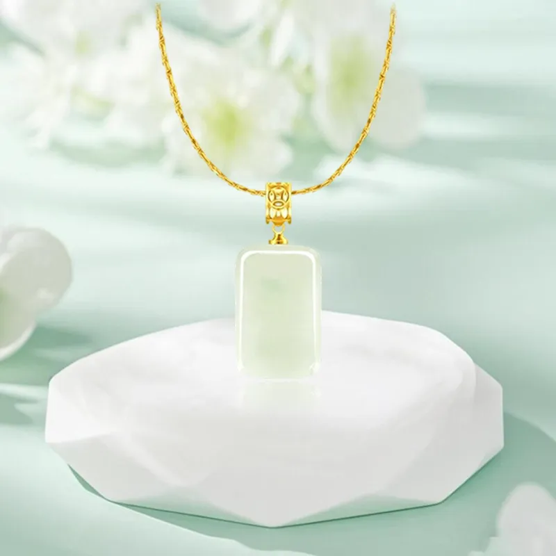 GIFU Glass Cat Eye Necklaces Women's-2