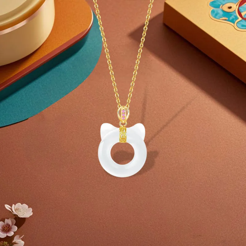 GIFU Chalcedony Necklaces Women's-2