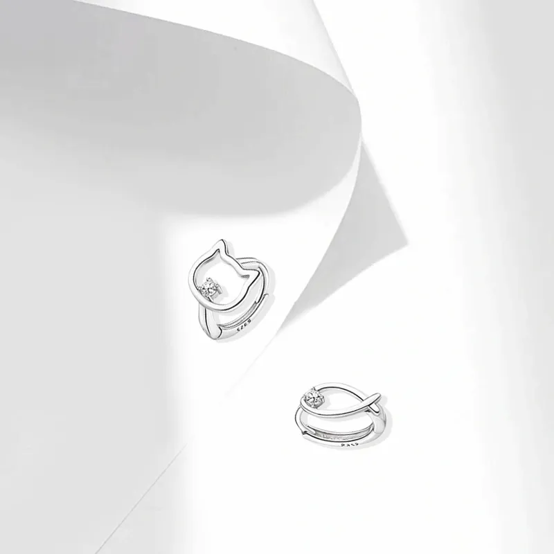 Muyan S925 Silver Earrings Women's-2