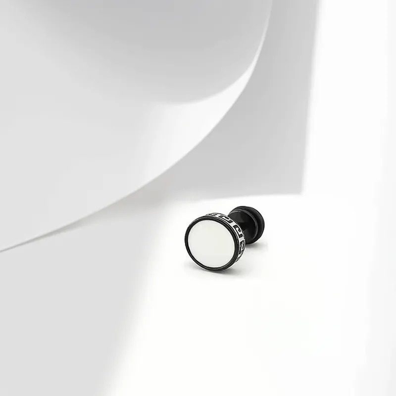 Muyan Titanium Steel Stud Earrings Unisex-2