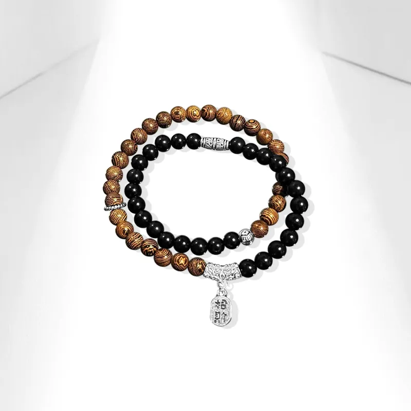 Muyan Wooden Bracelets Unisex-2
