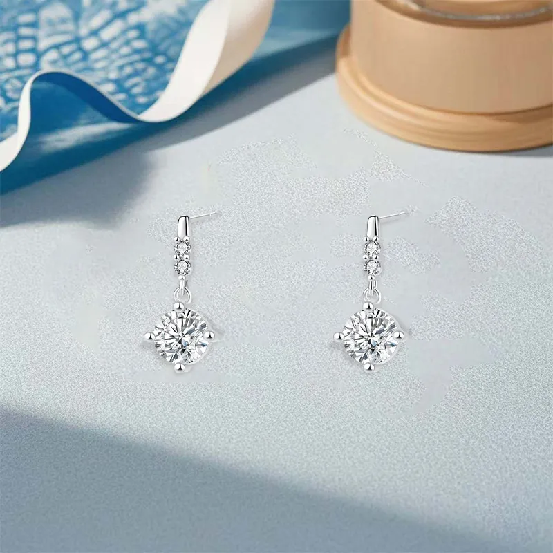 GIFU S999 Fine Silver Stud Earrings Women's-1