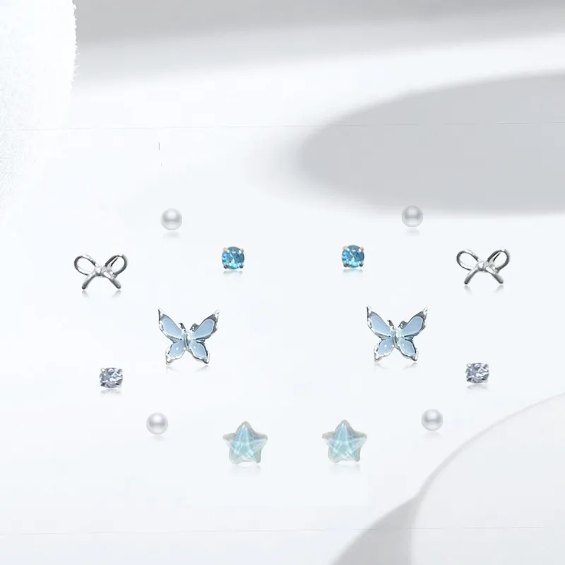GIFU Alloy Stud Earrings Women's-3