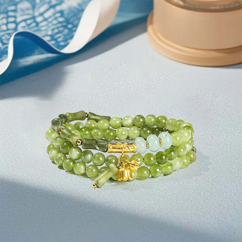 GIFU Serpentine Jade Bracelets Women's-2